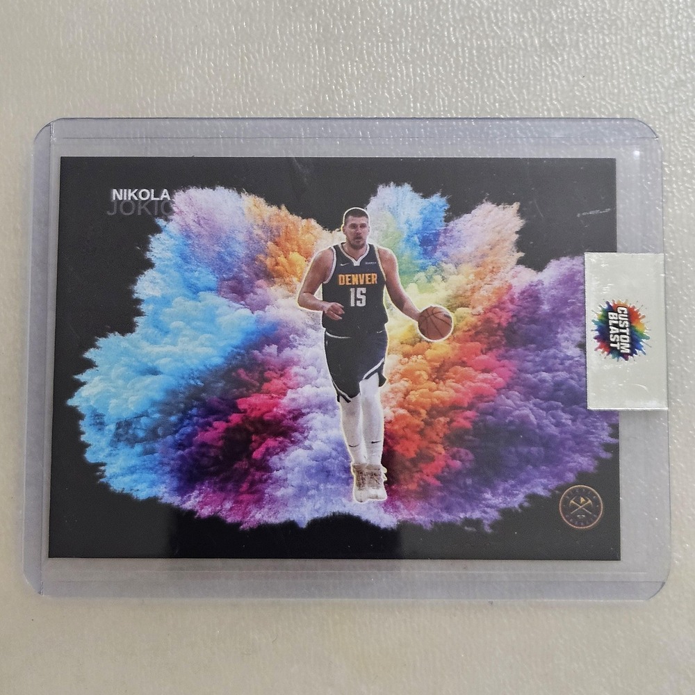 Nikola Jokic CUSTOM Basketball Card
